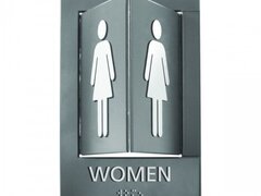 Placuta femei tactil Braille